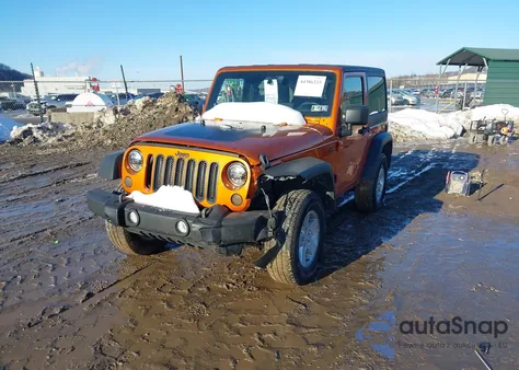 2011 Jeep Wrangler Sport from USA, damaged, VIN 1J4AA2D1XBL601315